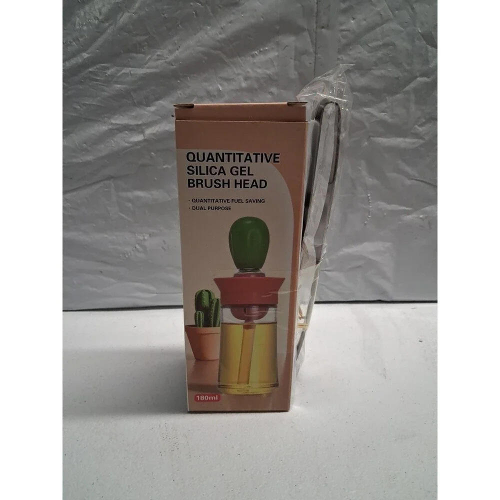 Creative Silicone Brush Head Brush Oil Bottle Kitchen